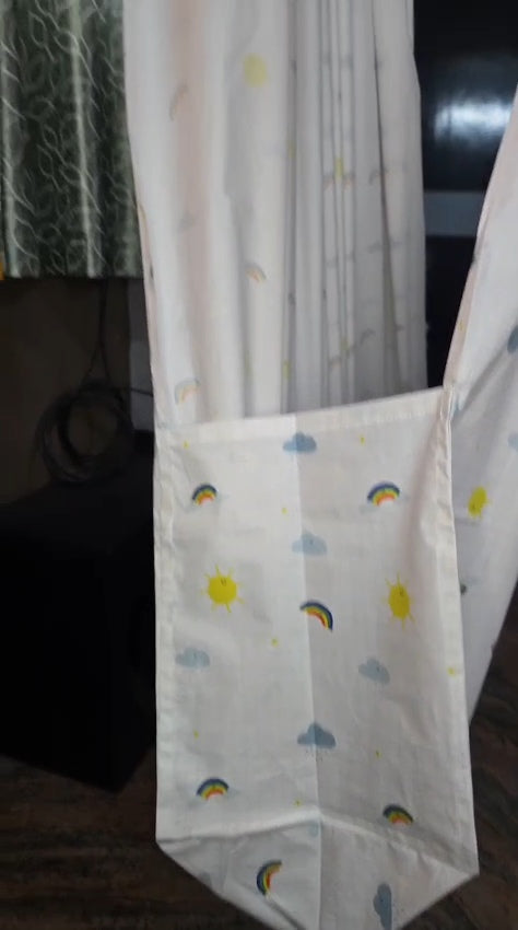 Rainbow Sky Thottil Cloth
