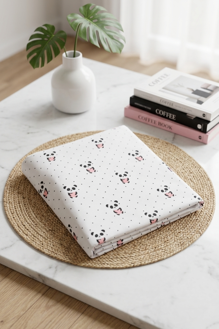 Panda Love Thottil Cloth
